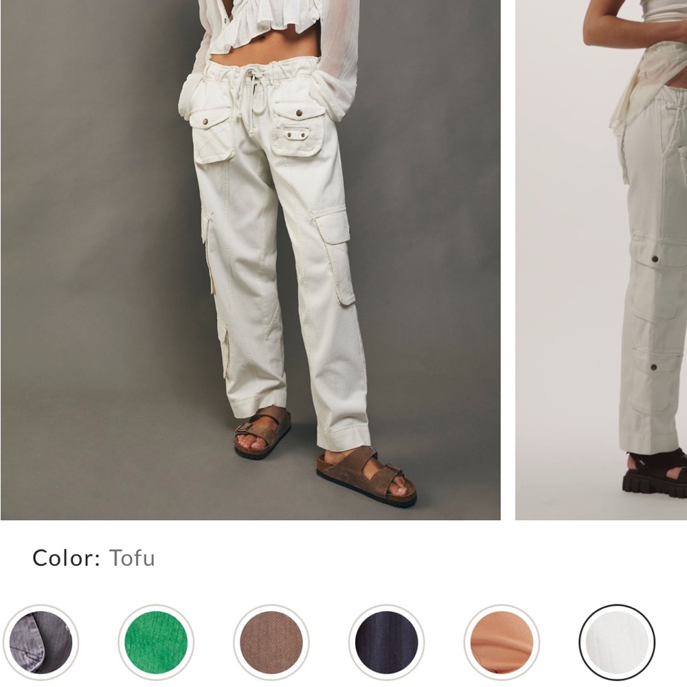 Free People Tahiti Cargo Pants